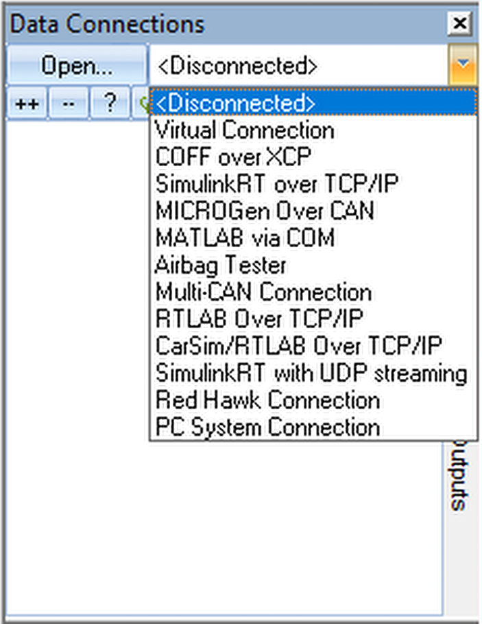 VISUALCONNX Data connections add2