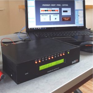 MICROGen prototype controller with rest bus simulation capability
