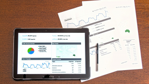 Digital marketing reporting charts